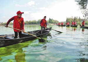 西山区开展关爱滇池志愿服务活动2015年10月