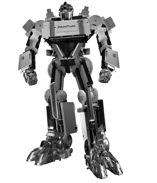 件组成的机器人