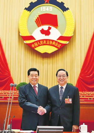 全国政协十二届一次会议将选出新一届政协领导